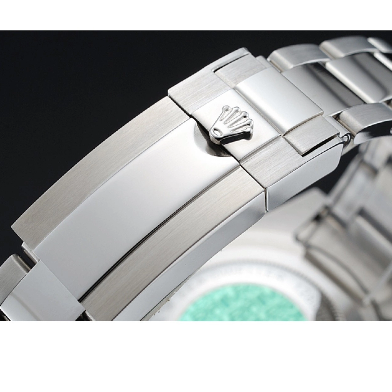 Aaa replica watch Sky Black Dweller Stainless Steel Bracelet Rolex Watch Dial 0721